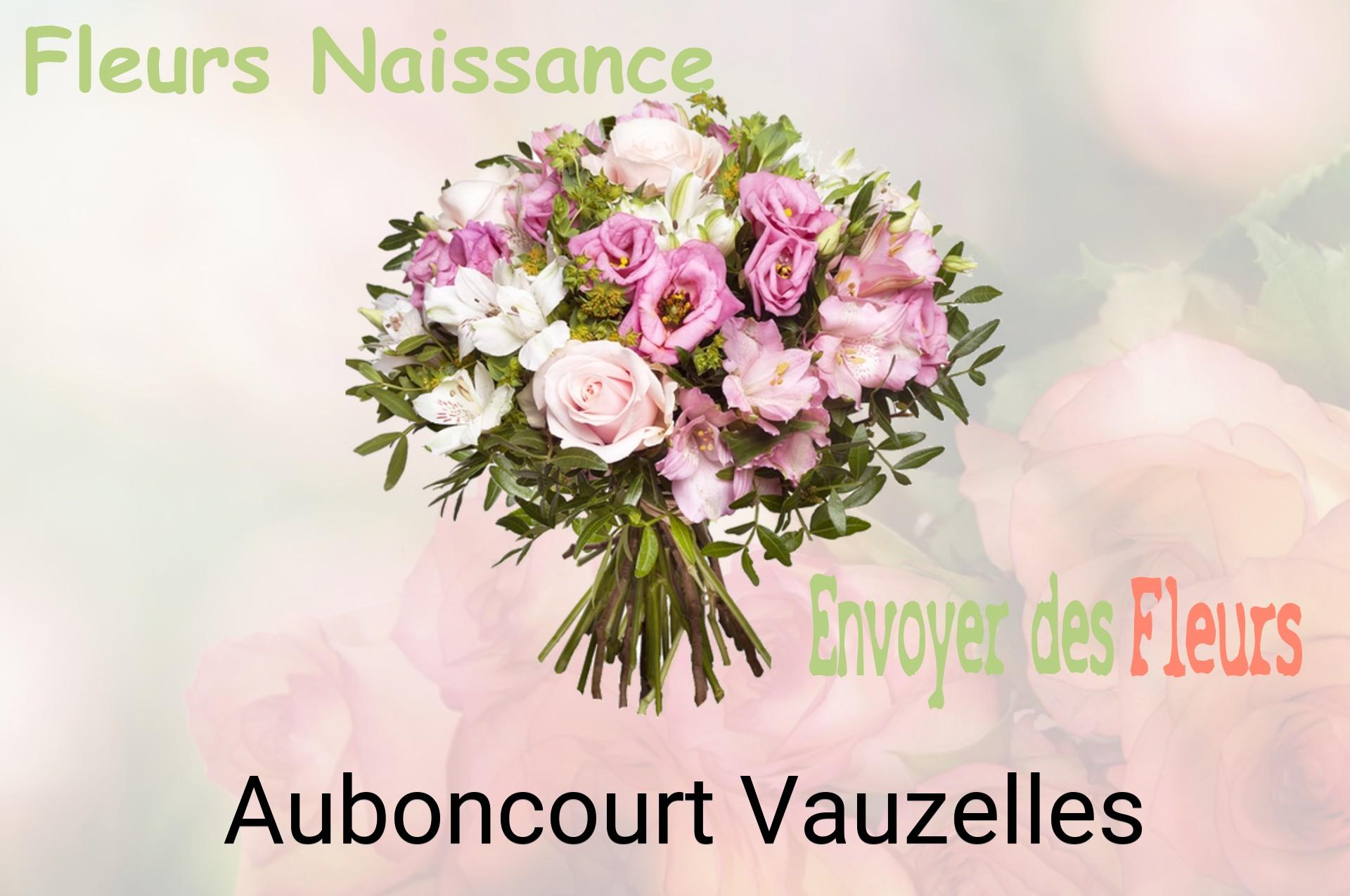 Bouquet de fleurs de naissance livré à Auboncourt-Vauzelles