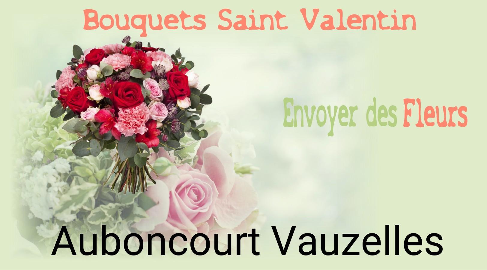 Roses de Saint-Valentin livrées à Auboncourt-Vauzelles